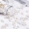 800 Pieces Ivory Pearl Craft Beads Loose Pearls for Jewelry Making, Crafts, Decoration and Vase Filler (Assorted Sizes)